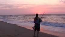 surf fishing